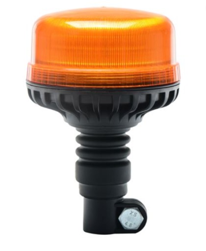 76569 - СИГНАЛЬНА ЛАМПА ПІВЕНЬ 12 / 24V 36 LED НА СТРИЖЕНЬ