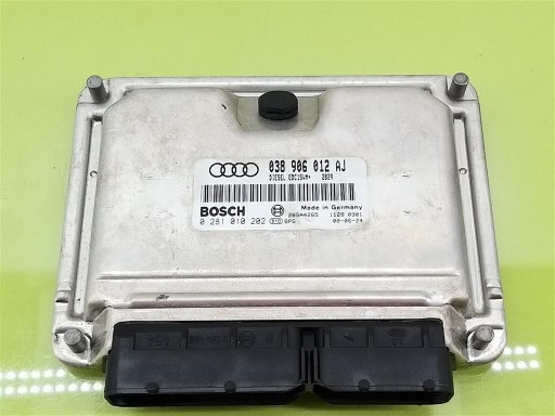 038906012AJ - Компьютерный контроллер двигателя audi a4 b5 1995-2001 1.9 tdi 0281010202 оригинал