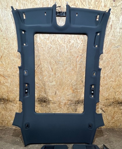 IDEALNA CIELO INTERNO RIVESTIMENTO MONTANTI PANORAMA PORSCHE CAYENNE 9Y SUV nero 1