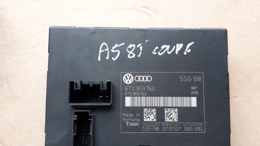 A5 8T MODUL BEDIENTEIL SITZ 8T0959760 COUPE