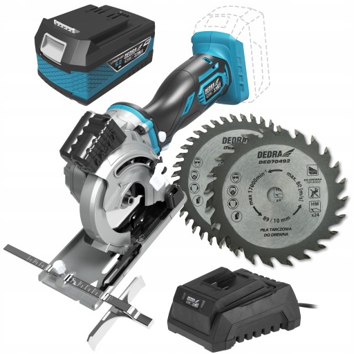 DEDRA SAW МІНІ ПИЛА На батарейках. 18V Disc SAS+ 5Ah