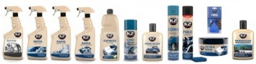 K2 большой набор автомобильной косметики + бесплатно ! 