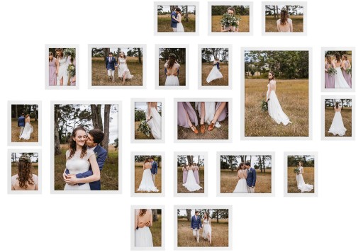 Рамка для багатьох фотографій Fabryka Ramek 114 х 158 см