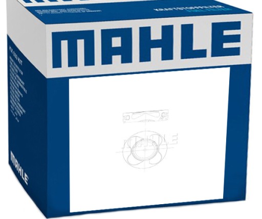 081 00102 - Поршень двигуна MAHLE для BMW 3 E91 325 M57 330 xd