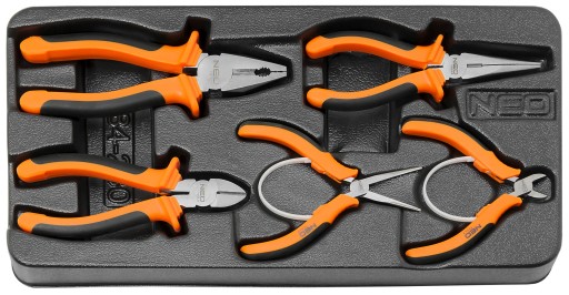 КАРТРИДЖ ДЛЯ ИНСТРУМЕНТАЛЬНОГО ШКАФА NEO ПЛОСКОГУБЦЫ 5 ELE.