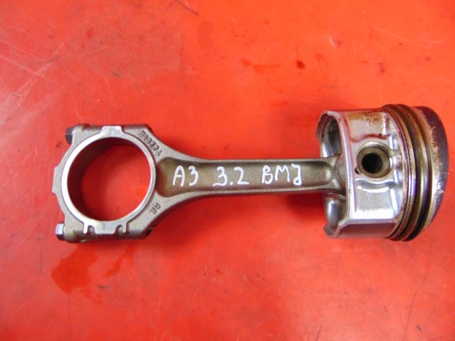 AUDI A3 8P 3.2 V6 GOLF V R32 TT 8J piston connecting rod BMJ