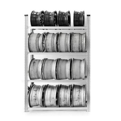 СТЕЛАЖ ДЛЯ КОЛІС 200X32X120 METALSISTEM БАЗОВИЙ