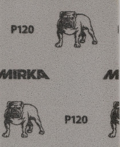 М'яка шліфувальна губка 115x140 mm P 120 MIRKA