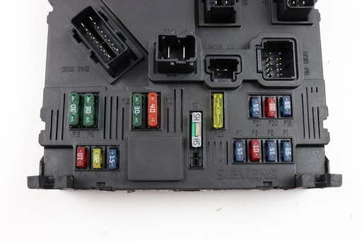PEUGEOT 206 module compartment control unit BSI S118085220A 9649627880