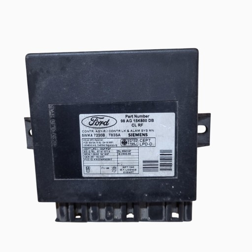 FORD komfortsteuergerät 98AG15K600DB