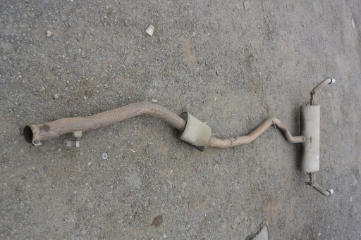 muffler, exhaust M57 3.0D KPL BMW X5 E70 X6 E71