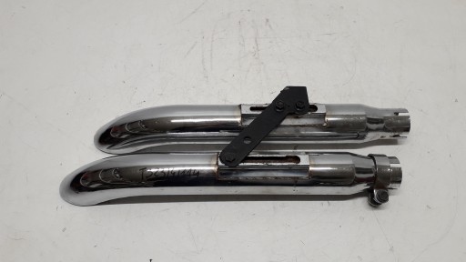 ГЛУШИТЕЛЬ ВЫХЛОПНОЙ ТРУБЫ ДВИГАТЕЛЯ ЧОППЕР ХРОМ