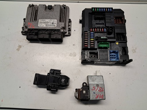 9808016480 - Citroen c4 picasso ii 1.6 hdi стартовый комплект компьютерные ключи bsi