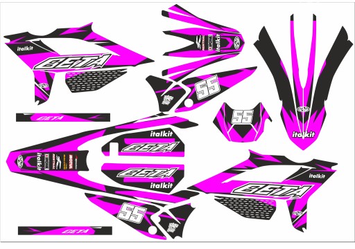 BETA 50 RR 2021---- наклейки-графіка