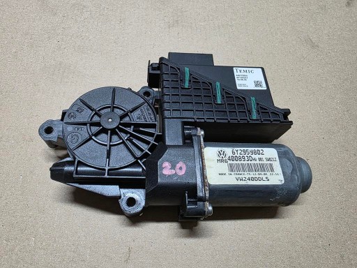 Электродвигатель стеклоподъемника левый передний vw t5 polo fabia 6y2959802 (22)