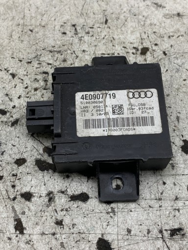 module alarm module control unit 4E0907719 AUDI
