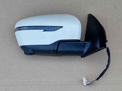 NISSAN QASHQAI J11 2013-2021 mirror right BIALA PERLA KAMERA 2080.5004