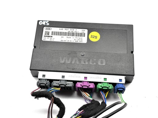 AUDI A6 S6 C7 4G modul Bedienteil Achsträgers PNEUMATYCZNE WEBCO 4G0907553F