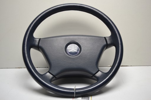 Мерседес R129 SL Блакитне шкіряне кермо