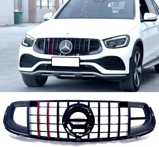 JB28748M - Решетка радиатора PANAMERICANA BRABUS LOOK MERCEDES GLC X253