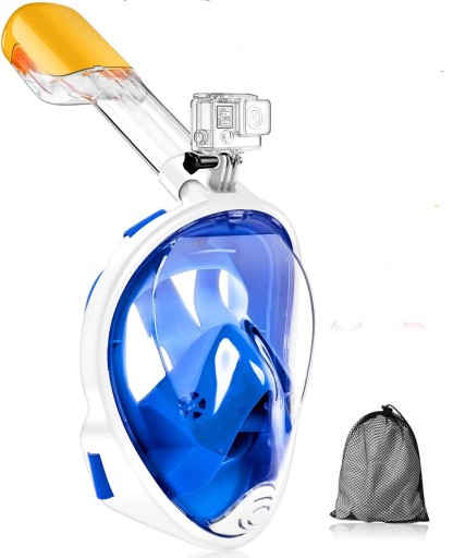 Маска для підводного плавання Hinataa Modelu Без відтінків синього