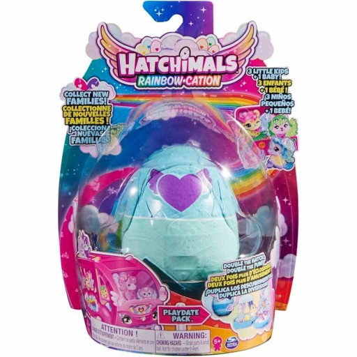 HATCHIMALS COLLEGGTIBLES RAINBOW CATION SET