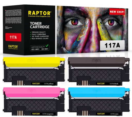 4x Toner Do Hp 117a Color Laser 150a 150nw Chip Sklep Opinie Cena W Allegro Pl