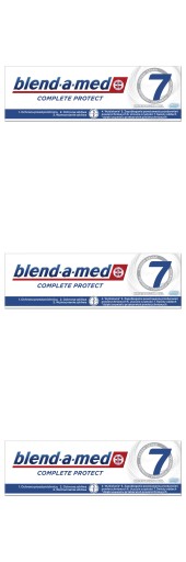 Blend-a-med C7 Crystal White zubná pasta 3x75ml