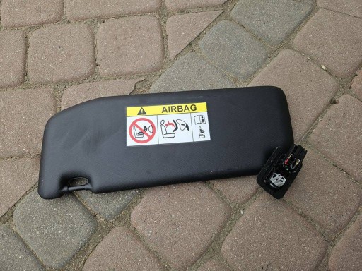 visor visor przeciwsloneczny black of the passenger Opel Mokka B 2 II