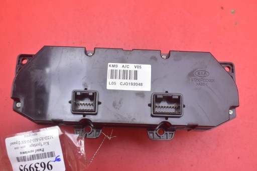 vezérlö panel szellőző KLIMY 97250-0ZXXX KIA SPORTAGE 2 II LIFT 04-08