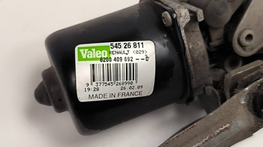 wiper mechanism front 8200409692 RENAULT KANGOO II