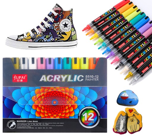 Фломастери JUPAI 12 шт.