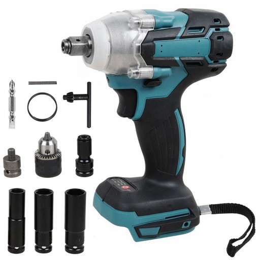 АККУМУЛЯТОРНЫЙ КЛЮЧ 18 В, НАБОР ГОЛОВОК 1/2