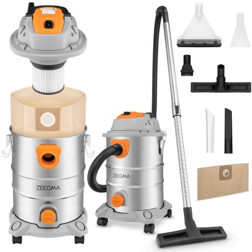 Универсальный пылесос для влажной и сухой уборки 3600w 25L 7meters Zeegma