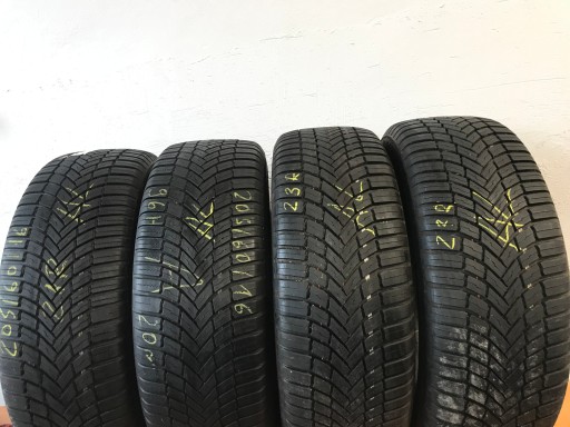 4 x Bridgestone Weather Control A005 205/60R16 96 H