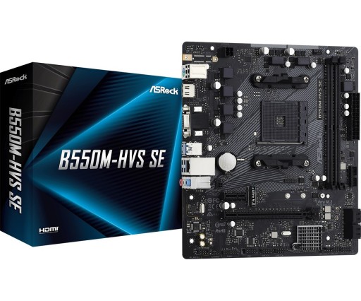 ASROCK B550M-HVS SE AM5 1xHDMI