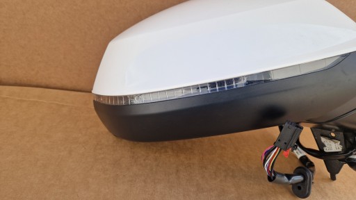 mirror AUDI Q5 LIFT 80A W colour LY9L 14 PIN as new original
