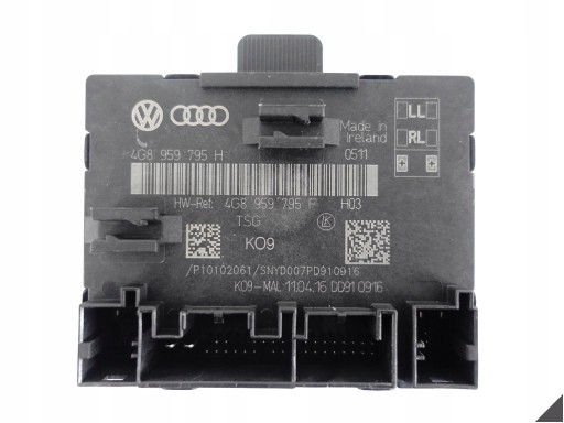 AUDI RS7 S7 A7 4G8 RS6 S6 A6 4G0 14-18 LIFT modul bedienteil tür heck L = P
