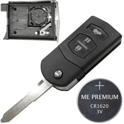 PRE-001-0007 - MAZDA 2 3 5 6 RX8 CX7 КЛЮЧ КОРПУС БРЕЛОК