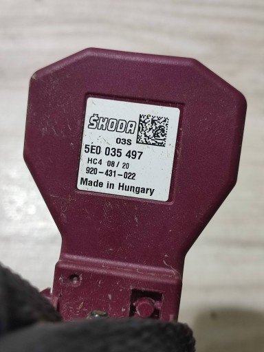 Skoda Scala 2020 amplifier anteny