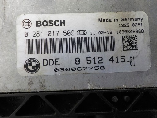 MINI computer control unit 0281017509 8512415