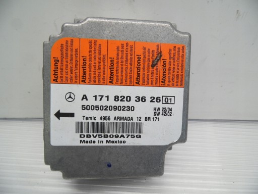 ДАТЧИК ПОДУШКИ БЕЗОПАСНОСТИ MERCEDES SLK R 171 1718203626