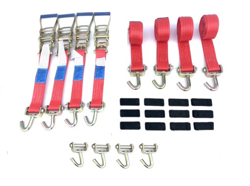 4 поворотных крюка для транспортировочного ремня 3POINT 4T/3M/50 1a