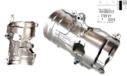 9680347680 - ТЕПЛОВИЙ ЕКРАН КАТАЛІЗАТОРА JUMPY III 1.6 HDI