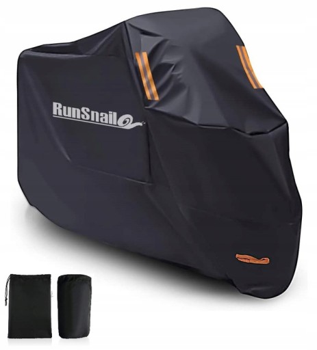 БРЕЗЕНТОВЫЙ ЧЕХОЛ ДЛЯ МОТОЦИКЛА, БОЛЬШОЙ МОТОЦИКЛ, ВОДОНЕПРОНИЦАЕМЫЙ