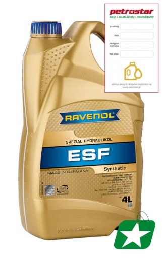 RAVENOL ESF EXTRA СЕРВЖИДКОСТЬ 4л