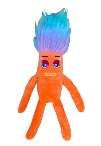 Анімаційний пост про плюшеву іграшку Nobody sausage