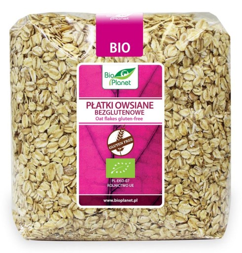 BIO PLANET Ovsené vločky BEZLEPKOVÁ BIO 1kg