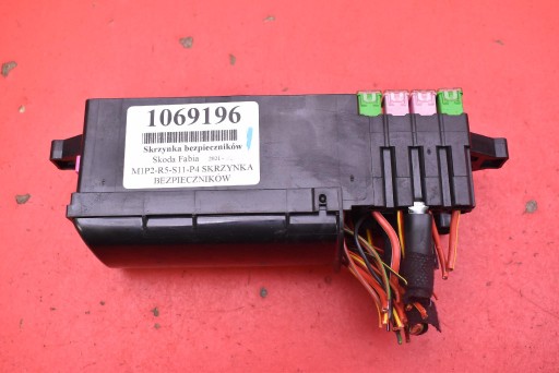Kasten der Sicherungen 6C0937615A SKODA FABIA 3 III 1.0 MPI 60 KM LIFT 21