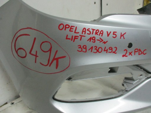 bumper front front Opel Astra V 5 K lift 19r- 39130492